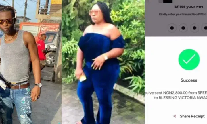 Speed Darlington calls out lady following failure to visit despite sending her N2800 transport money 