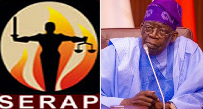 SERAP Sues Tinubu Over Failure To Publish Spending Details Of N400bn Fuel Subsidy Savings